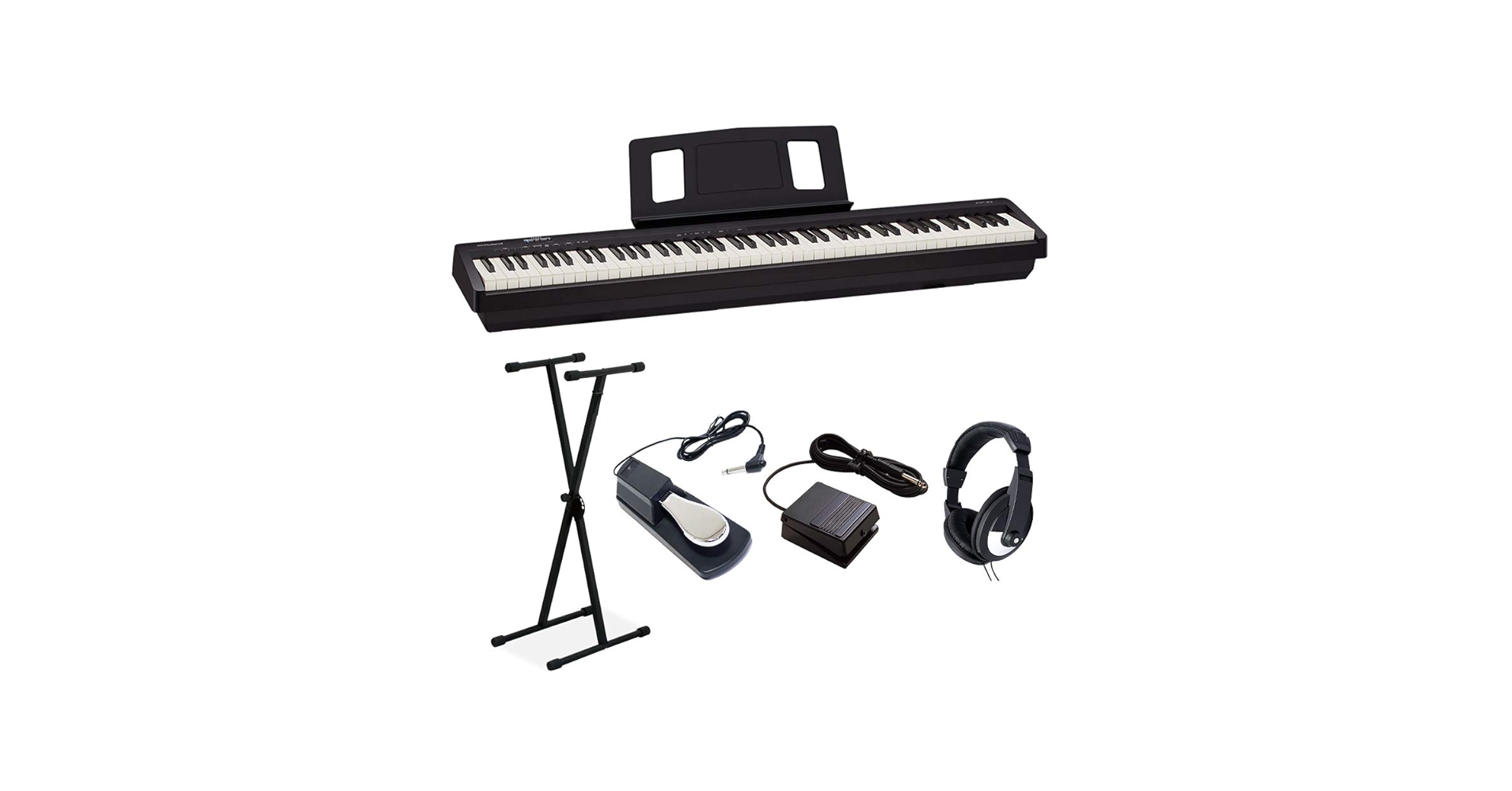 Amazon | Roland FP-10 BK Xスタンド・ダンパーペダル